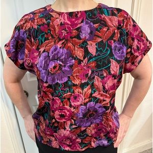 Gorgeous vintage handmade 1980s blouse